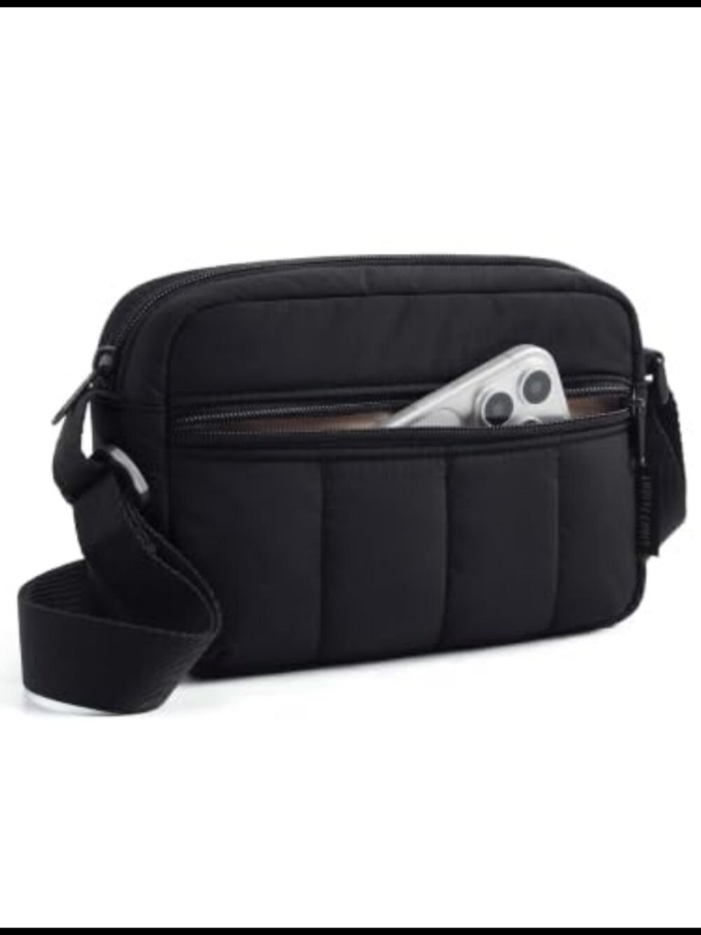 Mini Crossbody Bag with Pockets Lightweight Water-Resistant Travel Purse